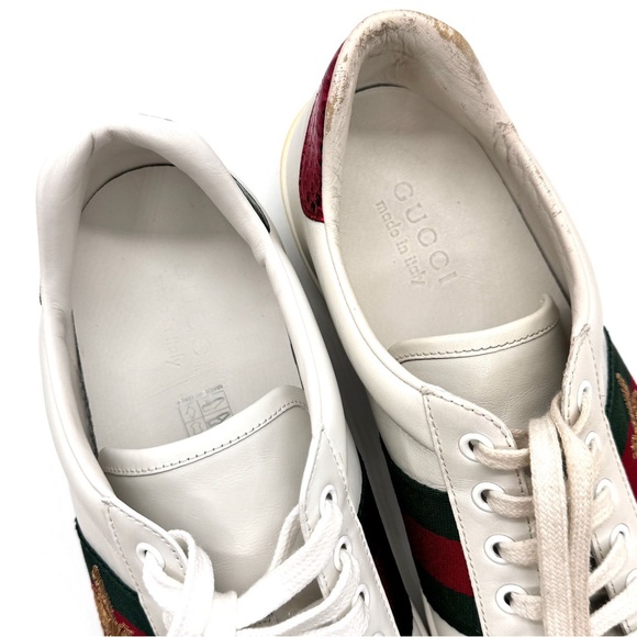 Gucci Men's Ace Embroidered Sneakers - Picture 7 of 16